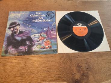 Ein Fall für Perry Clifton Das Geheimnis der weißen Raben 1976 Marcato 66745 1 Deutsche Pressung VG/VG